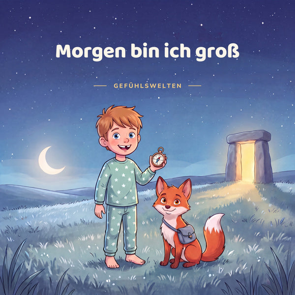 Morgen bin ich groß, Cover