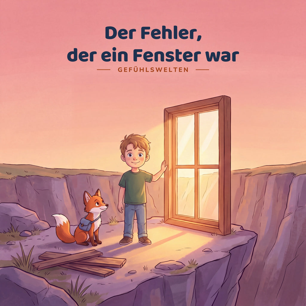 Der Fehler, der ein Fenster war, Cover