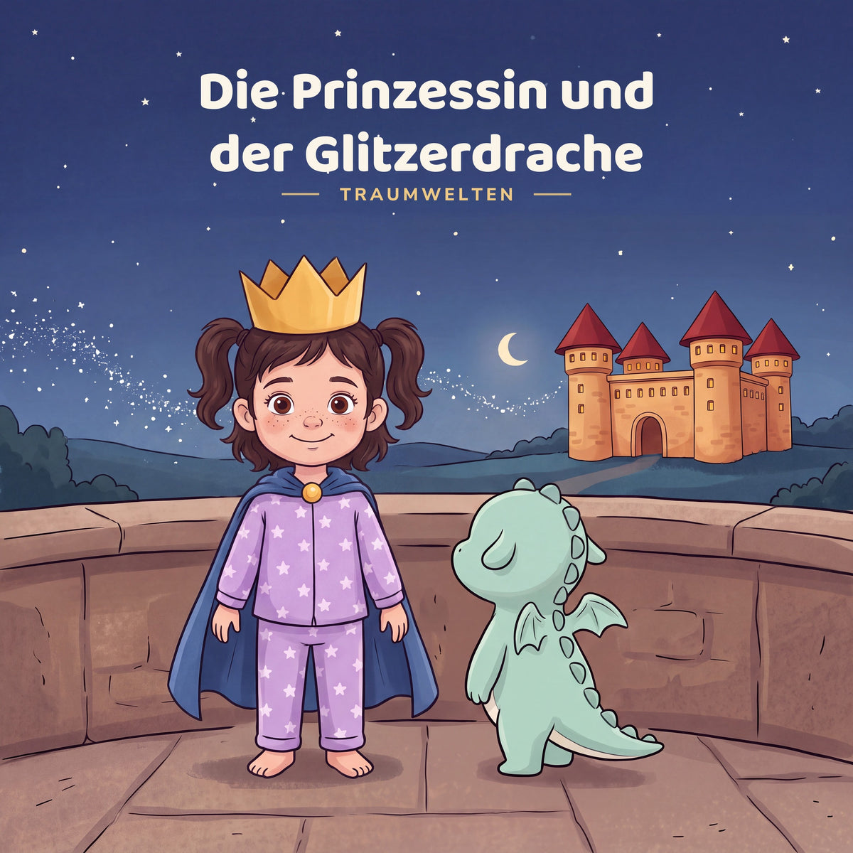 Die Prinzessin und der Glitzerdrache, Cover