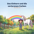 Das Einhorn und die verlorenen Farben, Cover