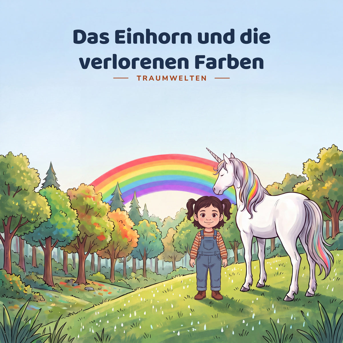 Das Einhorn und die verlorenen Farben, Cover