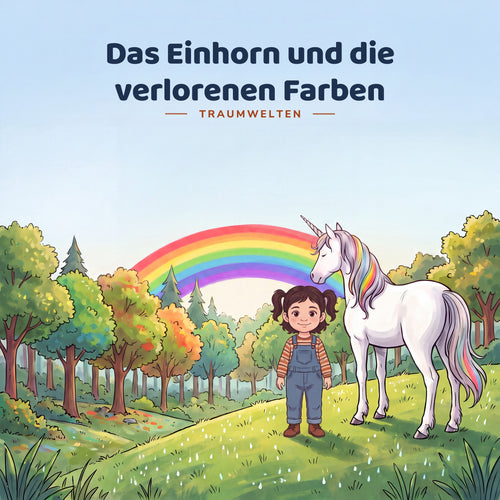 Das Einhorn und die verlorenen Farben, Cover