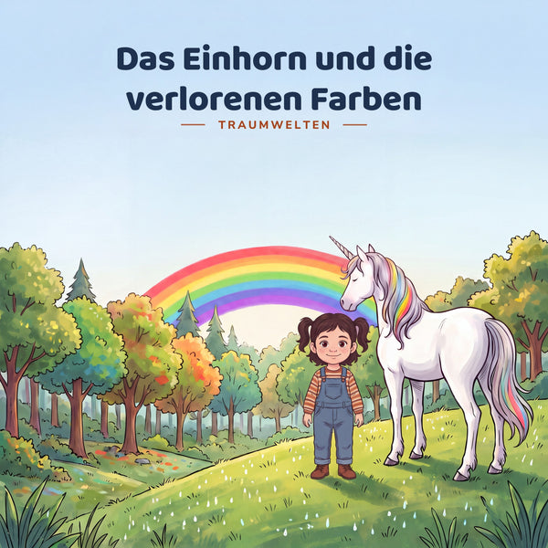 Das Einhorn und die verlorenen Farben, Cover