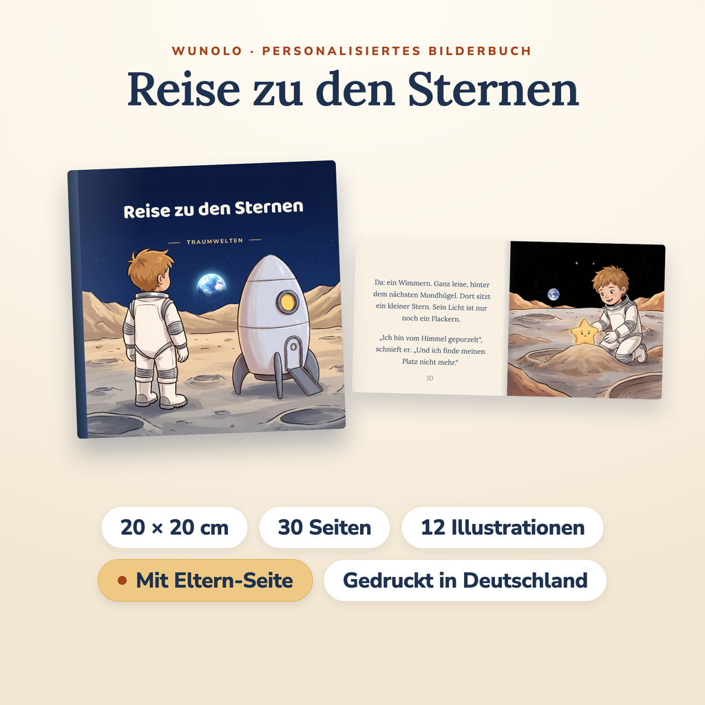Reise zu den Sternen, Buchdetails