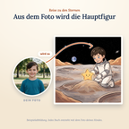 Aus dem Foto wird die Hauptfigur, Beispielabbildung