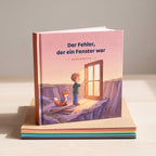 Der Fehler, der ein Fenster war, Hardcover stehend