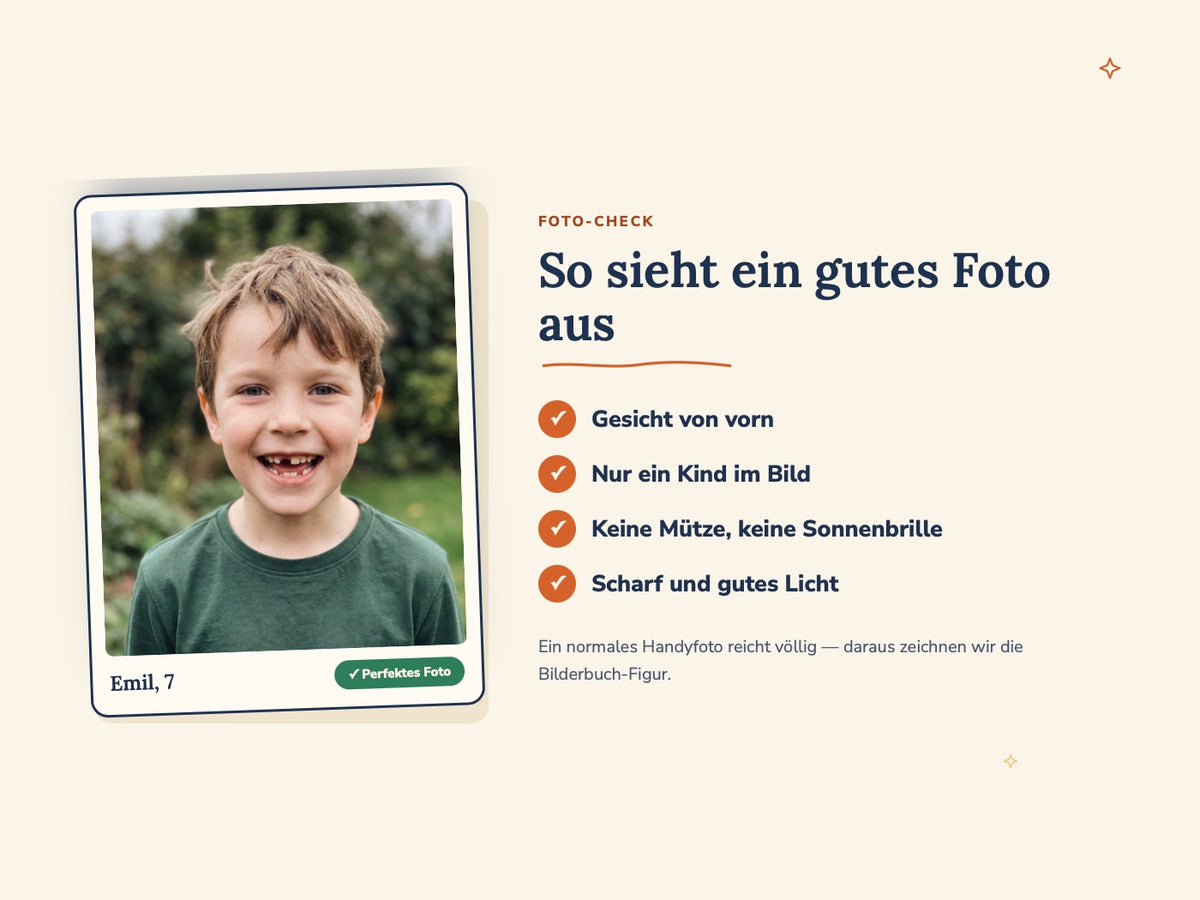 Handyfoto eines Kindes wird hochgeladen