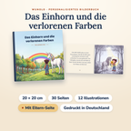 Das Einhorn und die verlorenen Farben, Buchdetails